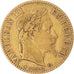 Moeda, França, Napoleon III, 10 Francs, 1866, Strasbourg, Large BB, EF(40-45)