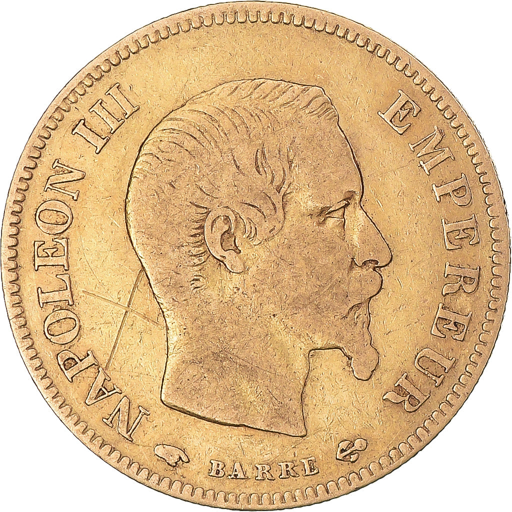 Monnaie, France, Napoleon III, 10 Francs, 1856, Paris, TB+, Or, Gadoury:1014