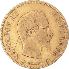 Monnaie, France, Napoleon III, 10 Francs, 1856, Paris, TB+, Or, Gadoury:1014
