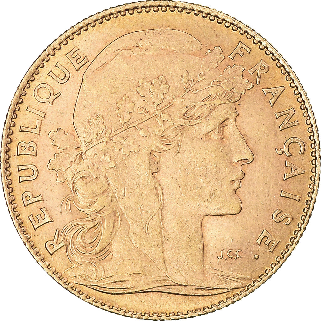 Coin, France, Marianne, 10 Francs, 1899, Paris, MS(60-62), Gold, KM:846