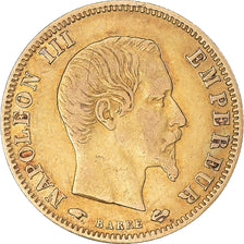 Münze, Frankreich, Napoleon III, 5 Francs, 1859, Paris, SS+, Gold, KM:787.1