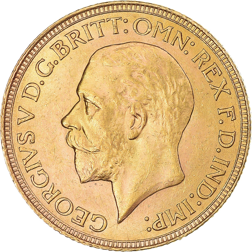 Moneta, Sudafrica, George V, Sovereign, 1929, Pretoria, SPL-, Oro, KM:A22