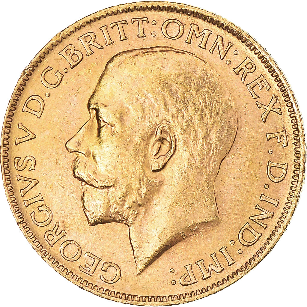 Coin, Australia, George V, Sovereign, 1913, Perth, AU(55-58), Gold, KM:29