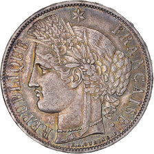 Coin, France, Cérès, 5 Francs, 1870, Paris, AU(50-53), Silver, KM:819