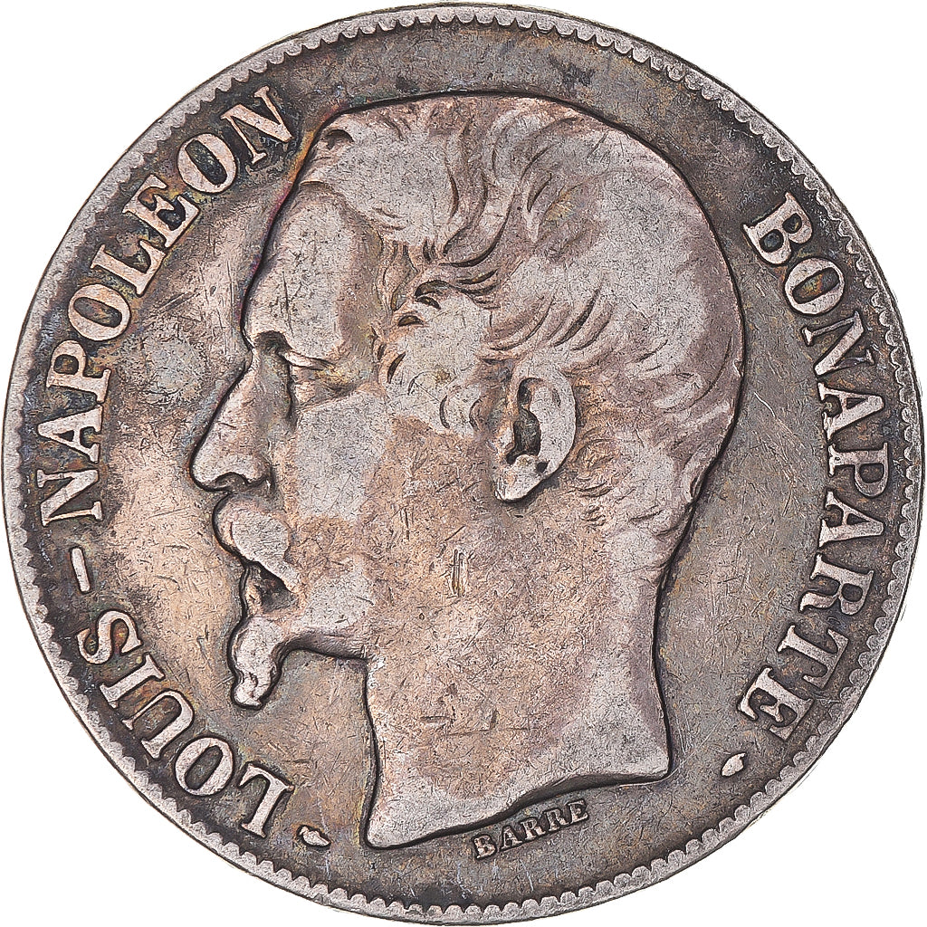 Monnaie, France, Napoléon III, 5 Francs, 1852, Paris, TB+, Argent, Gadoury:726