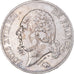 Moneta, Francia, Louis XVIII, 5 Francs, 1822, Paris, BB, Argento, KM:711.1