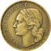 Moneta, Francja, Guiraud, 50 Francs, 1954, VF(30-35), Aluminium-Brąz, KM:918.1
