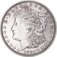 Coin, United States, Morgan Dollar, Dollar, 1921, U.S. Mint, Philadelphia