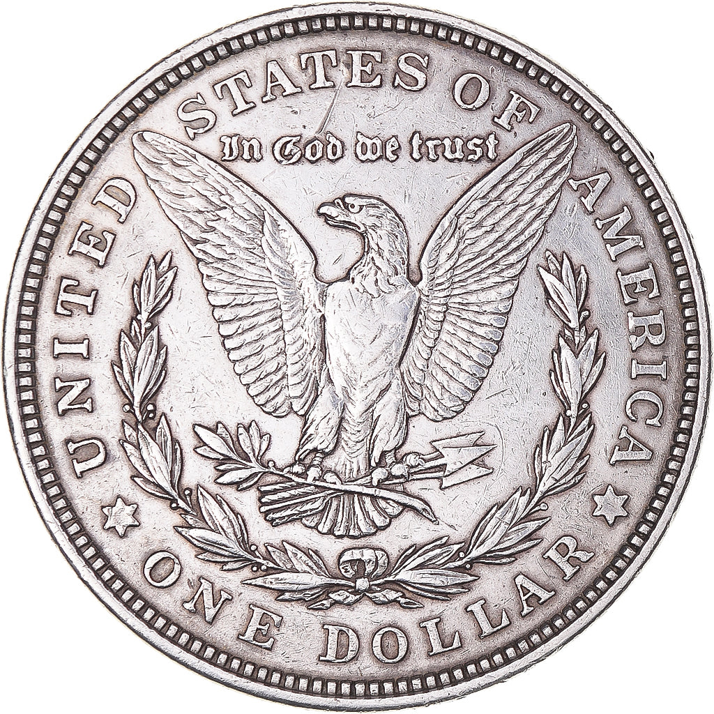 Coin, United States, Morgan Dollar, Dollar, 1921, U.S. Mint, Philadelphia