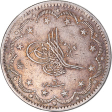 Coin, Turkey, Abdul Mejid, 20 Kurush, 1844/AH1255, Qustantiniyah, EF(40-45)