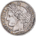 Moneta, Francia, Cérès, 5 Francs, 1849, Paris, MB+, Argento, KM:761.1
