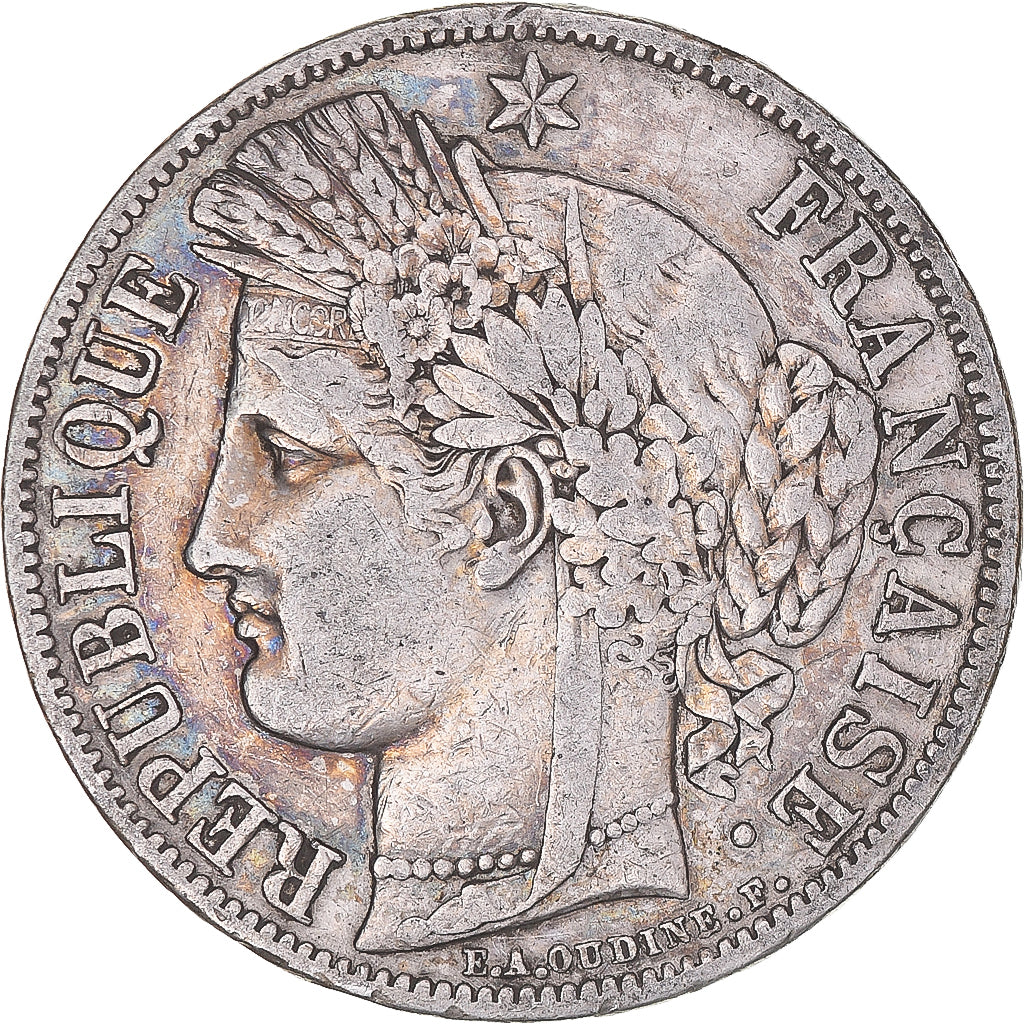 Monnaie, France, Cérès, 5 Francs, 1849, Paris, TB+, Argent, Gadoury:719
