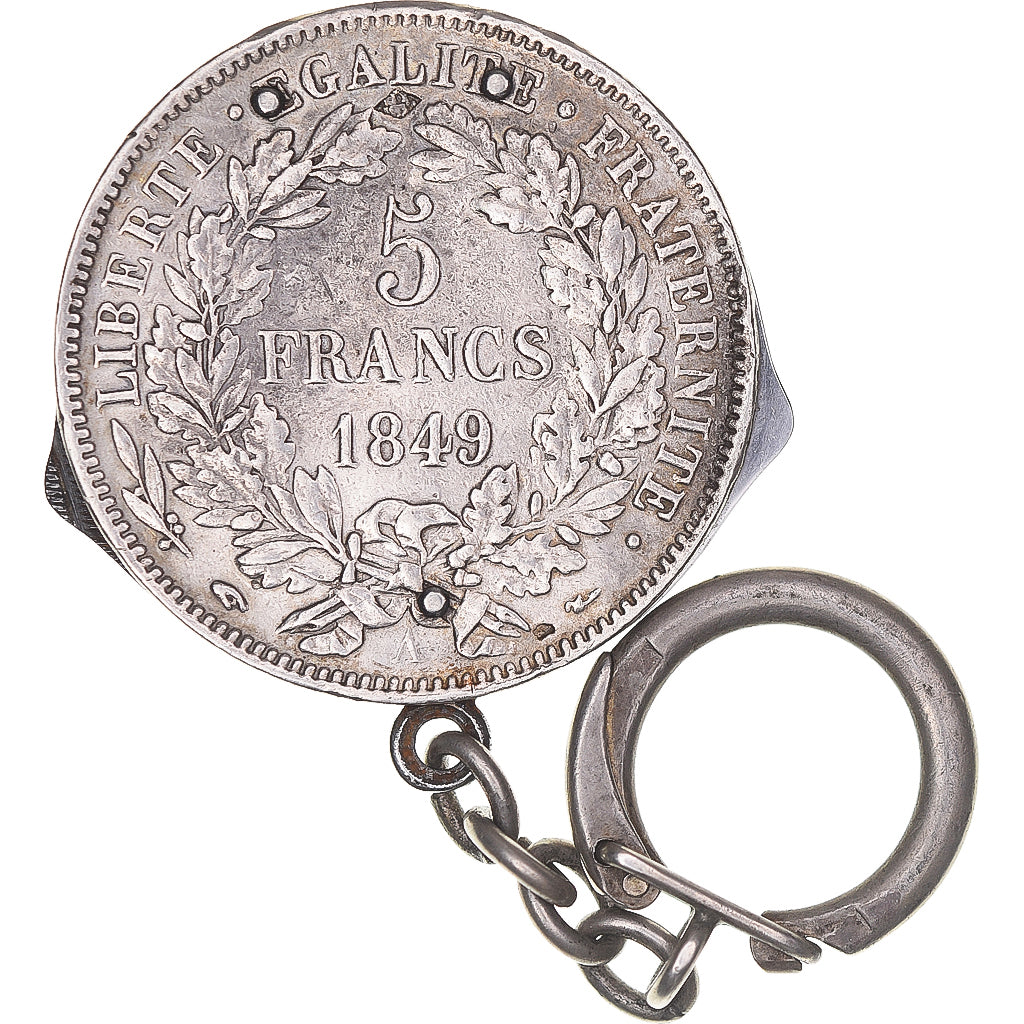 Coin, France, Cérès, 5 Francs, 1849, Paris, ELOI PERNET, VF(30-35), Silver