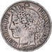 Moneta, Francia, Cérès, 5 Francs, 1850, Paris, MB+, Argento, KM:761.1