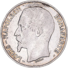 Moneta, Francia, Napoléon III, 5 Francs, 1852, Paris, MB+, Argento, KM:773.1