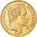Coin, France, Napoleon III, 20 Francs, 1866, Strasbourg, AU(55-58), Gold