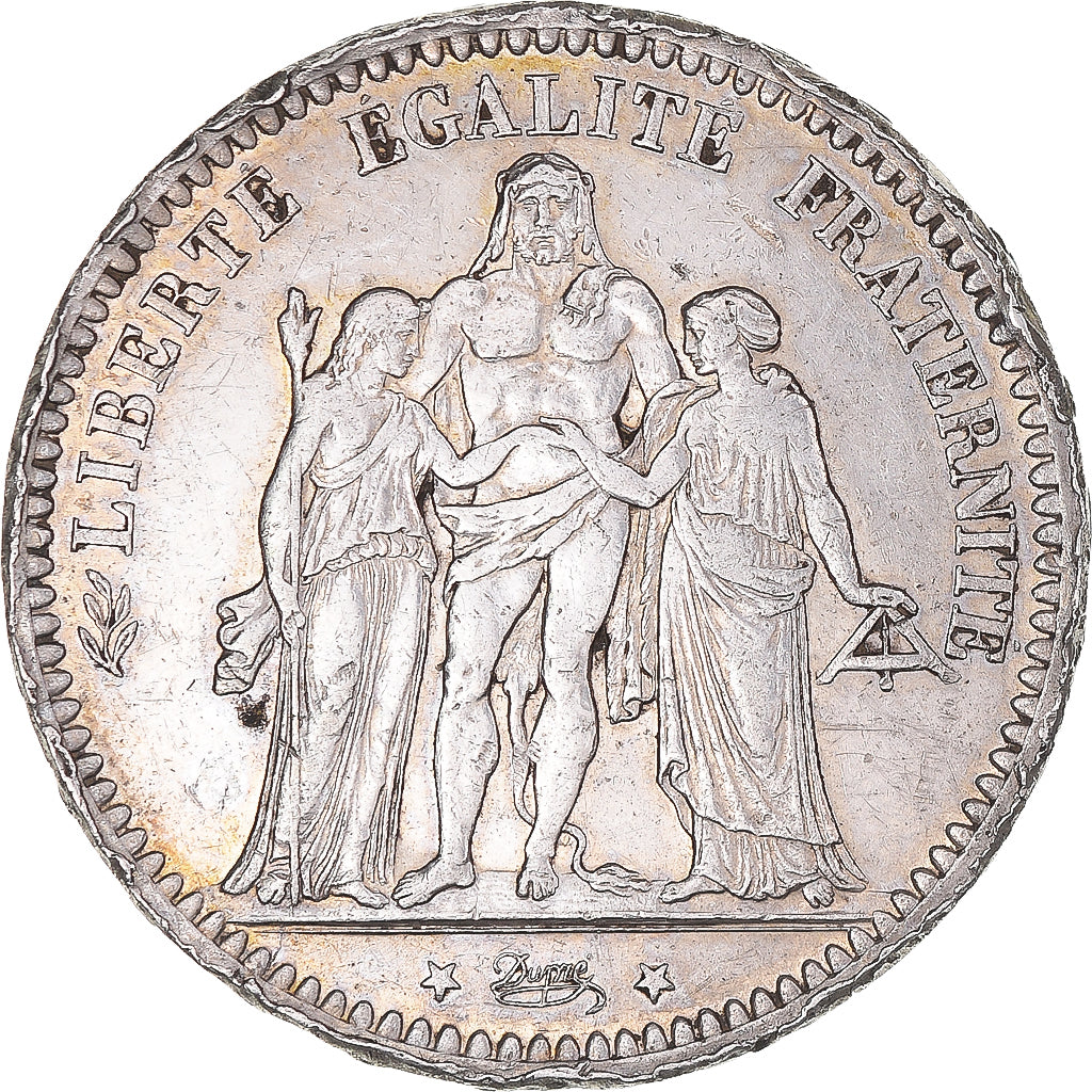 Coin, France, Hercule, 5 Francs, 1873, Paris, EF(40-45), Silver, KM:820.1