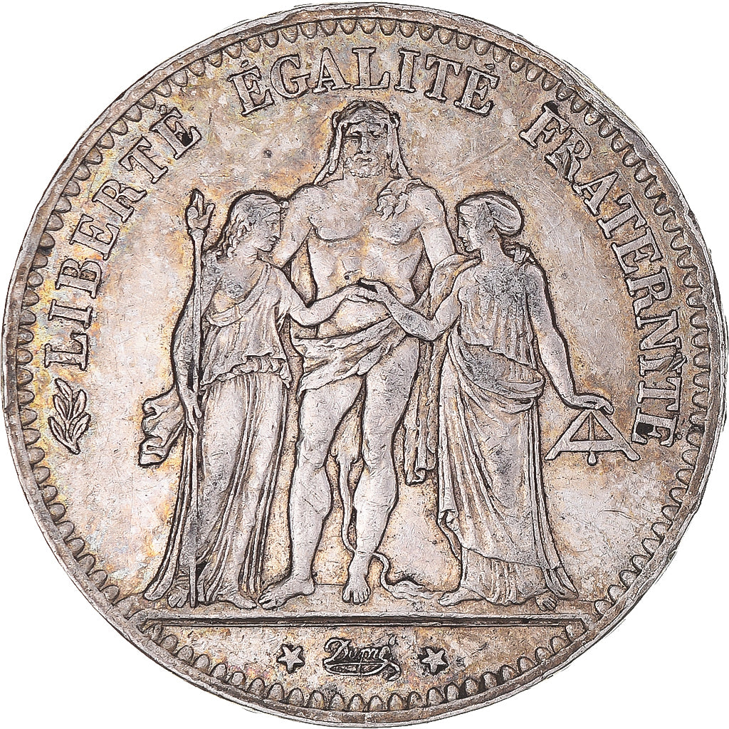 Monnaie, France, Hercule, 5 Francs, 1875, Paris, TTB+, Argent, Gadoury:745a