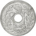 FRANCE, Lindauer, 20 Centimes, 1945, Castelsarrasin, KM #907.3, EF(40-45),...