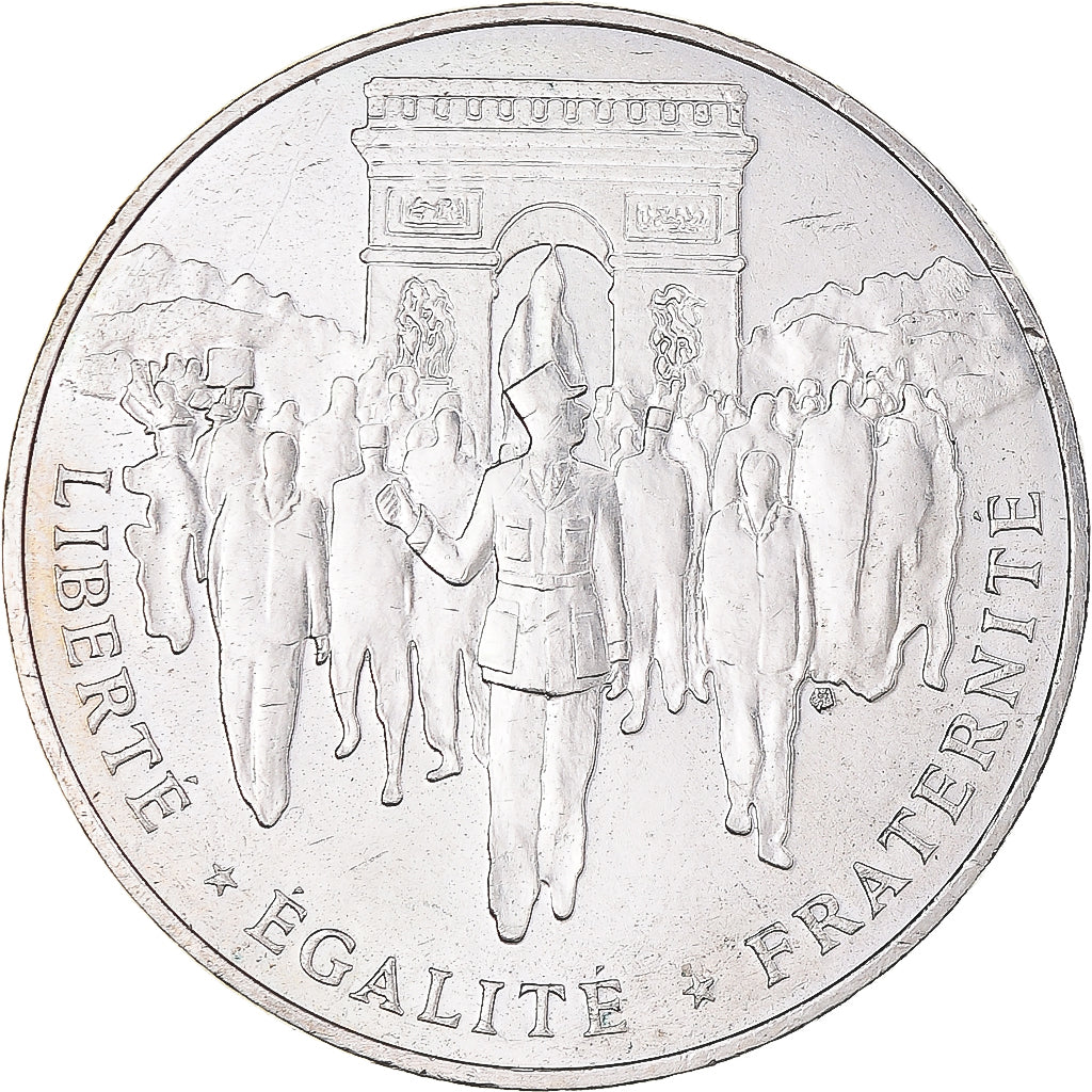 Coin, France, Libération de Paris, 100 Francs, 1994, Paris, MS(60-62), Silver