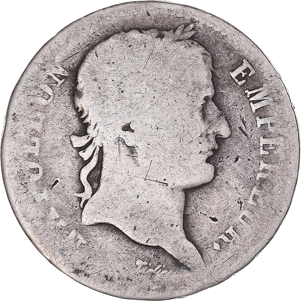 Coin, France, Napoléon I, Franc, 1811, Paris, VG(8-10), Silver, KM:692.1