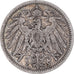 Coin, GERMANY - EMPIRE, Wilhelm II, Mark, 1892, Berlin, EF(40-45), Silver, KM:14
