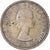Moneda, Australia, Elizabeth II, Florin, 1956, Melbourne, MBC+, Plata, KM:60