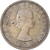 Coin, Australia, Elizabeth II, Florin, 1956, Melbourne, AU(50-53), Silver, KM:60