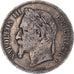Moeda, França, Napoleon III, 5 Francs, 1868, Paris, VF(30-35), Prata, KM:799.1