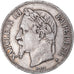 Munten, Frankrijk, Napoleon III, 5 Francs, 1868, Paris, FR+, Zilver, KM:799.1
