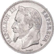 Moneta, Francja, Napoleon III, 5 Francs, 1868, Paris, EF(40-45), Srebro