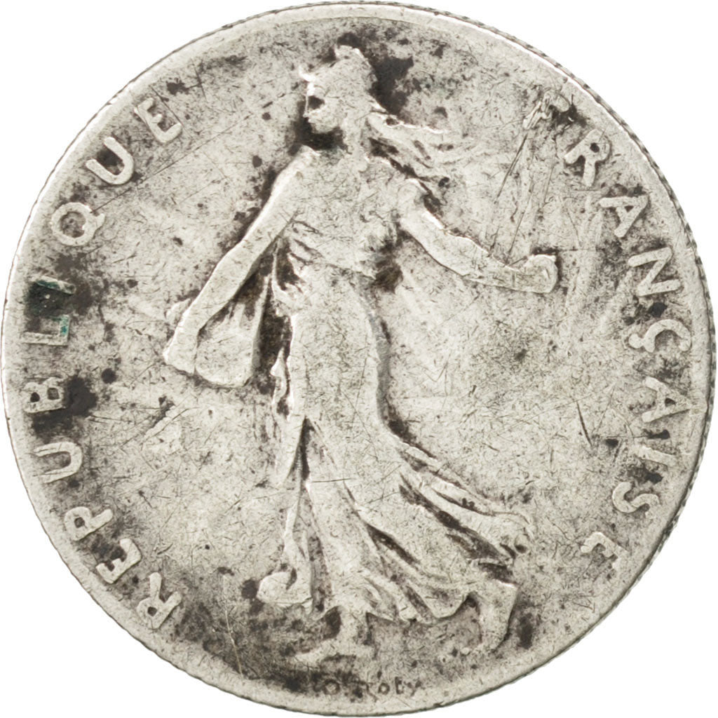 Coin, France, Semeuse, 50 Centimes, 1899, VF(30-35), Silver, KM:854, Gadoury:420