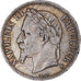 Moneda, Francia, Napoleon III, 5 Francs, 1868, Paris, MBC, Plata, KM:799.1