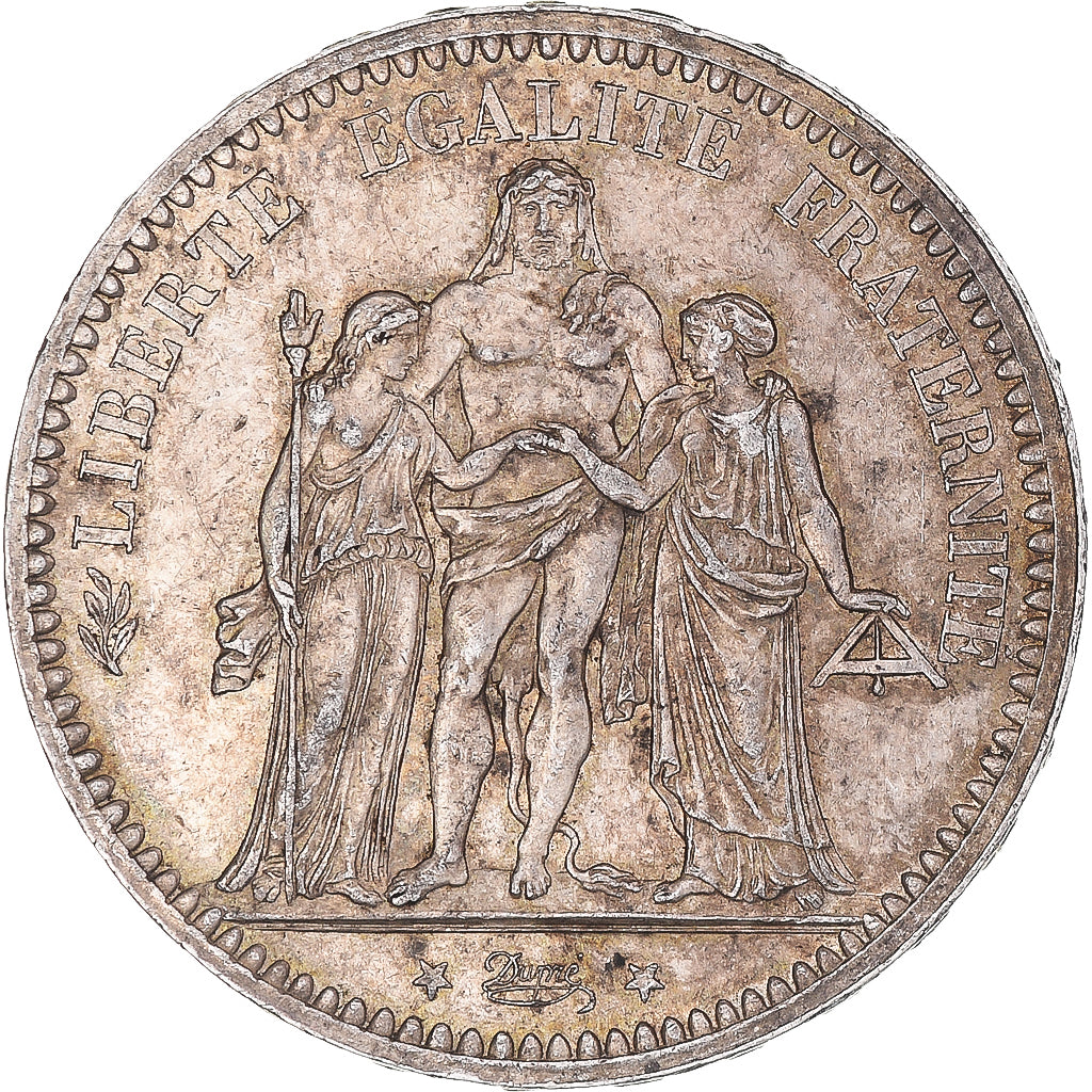 Coin, France, Hercule, 5 Francs, 1873, Paris, AU(55-58), Silver, KM:820.1