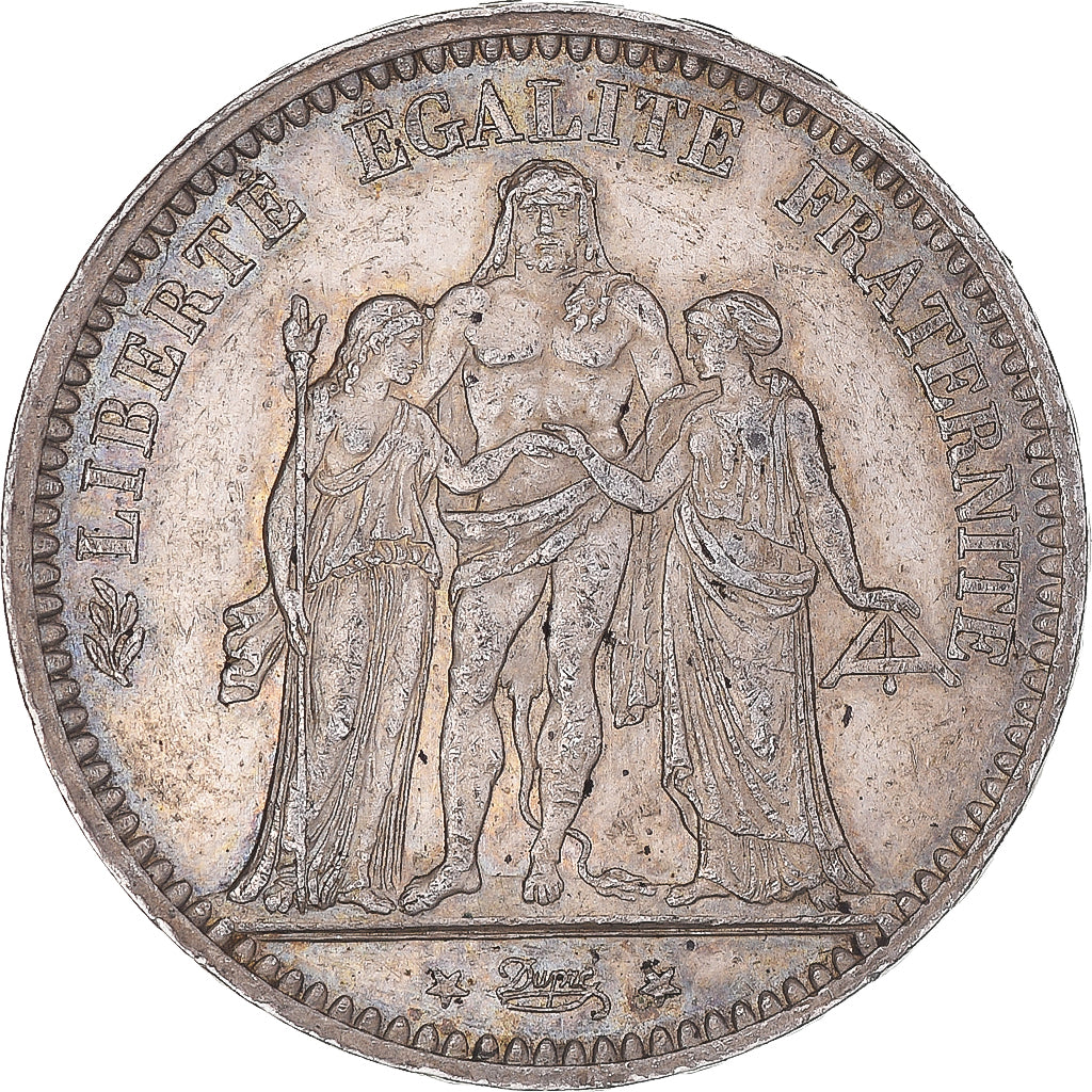 Coin, France, Hercule, 5 Francs, 1873, Paris, AU(55-58), Silver, KM:820.1