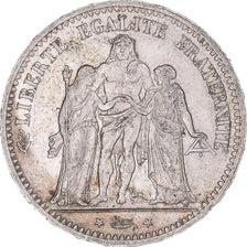 Coin, France, Hercule, 5 Francs, 1873, Paris, AU(55-58), Silver, KM:820.1