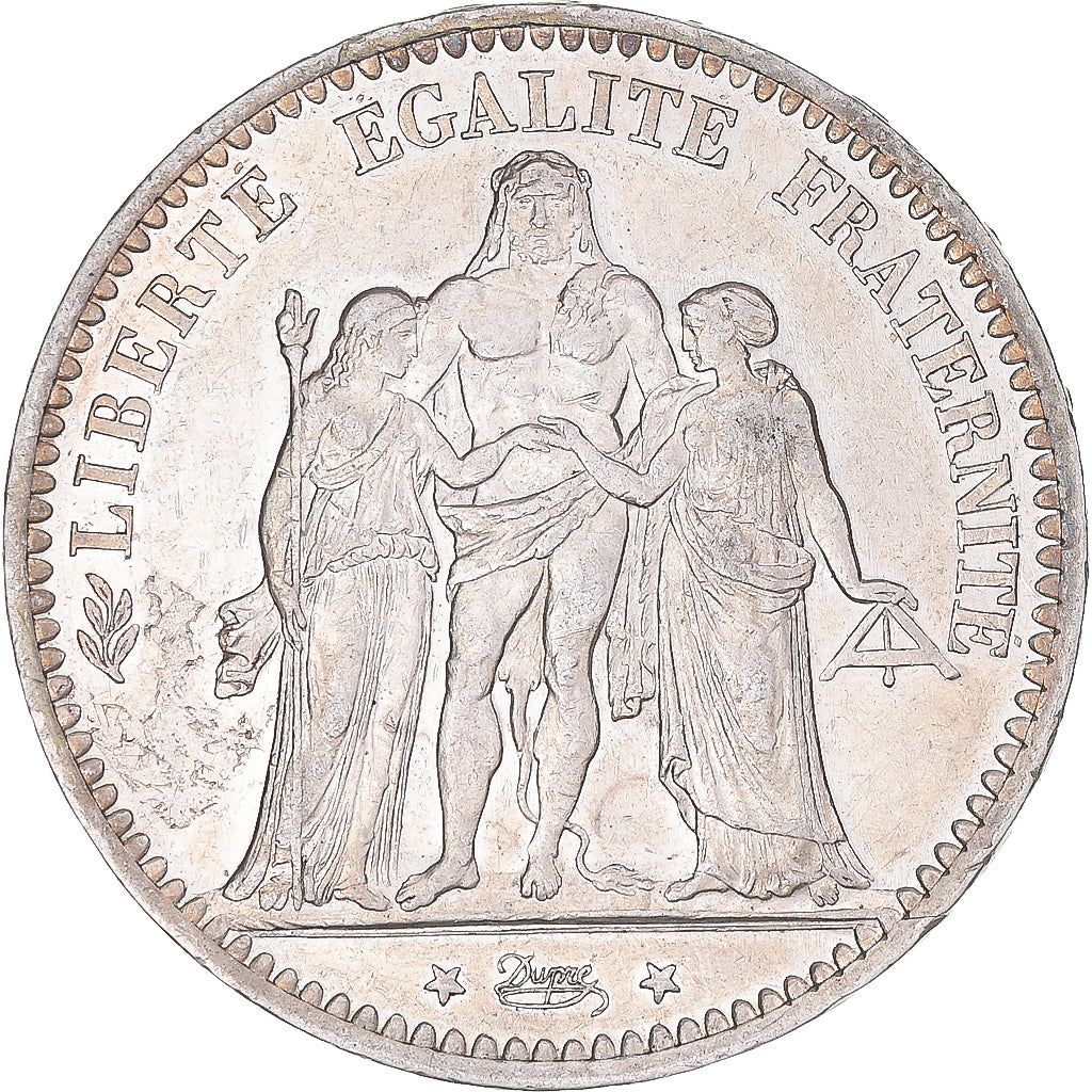 Coin, France, Hercule, 5 Francs, 1874, Paris, EF(40-45), Silver, KM:820.1