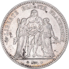Coin, France, Hercule, 5 Francs, 1876, Paris, EF(40-45), Silver, KM:820.1