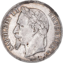 Coin, France, Napoleon III, 5 Francs, 1868, Strasbourg, VF(30-35), Silver