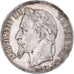 Coin, France, Napoleon III, 5 Francs, 1868, Strasbourg, VF(30-35), Silver