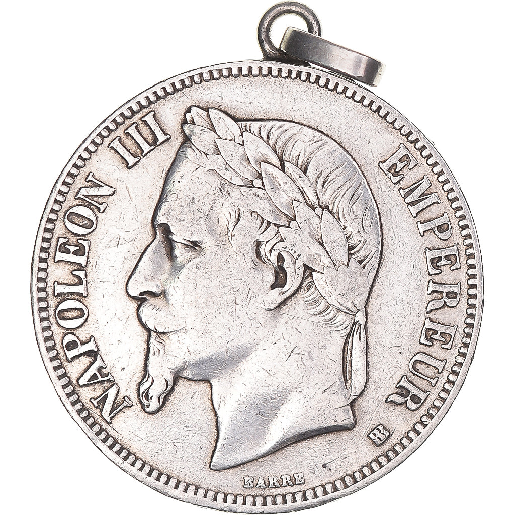 Monnaie, France, Napoleon III, 5 Francs, 1868, Strasbourg, TB, Argent