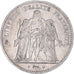 Monnaie, France, Hercule, 5 Francs, 1876, Bordeaux, TB+, Argent, Gadoury:745a
