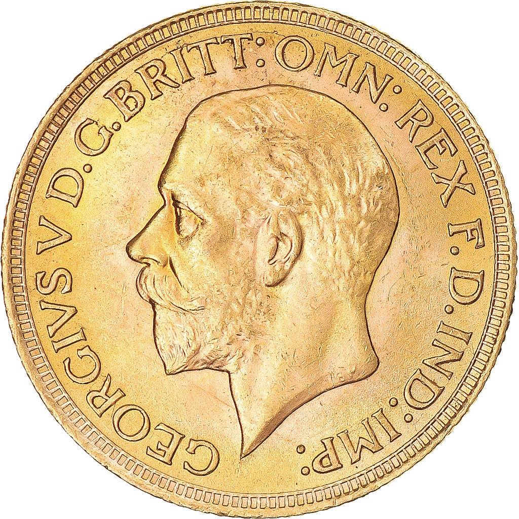 Münze, Südafrika, George V, Sovereign, 1930, UNZ, Gold, KM:A22