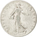Monnaie, France, Semeuse, 50 Centimes, 1909, TTB, Argent, KM:854, Gadoury:420
