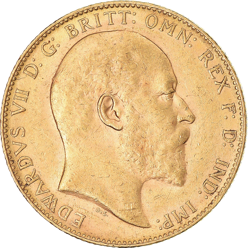 Monnaie, Australie, Edward VII, Sovereign, 1906, Perth, TTB+, Or, KM:15