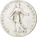 Munten, Frankrijk, Semeuse, 50 Centimes, 1910, ZF, Zilver, KM:854, Gadoury:420