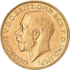 Coin, Australia, George V, Sovereign, 1913, Melbourne, AU(55-58), Gold, KM:29