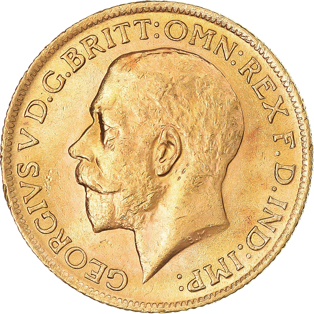 Coin, Great Britain, George V, Souverain, Sovereign, 1915, London, AU(55-58)