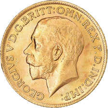 Coin, Great Britain, George V, Souverain, Sovereign, 1915, London, AU(55-58)