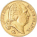 Monnaie, France, Louis XVIII, 20 Francs, 1824, Paris, TB+, Or, Gadoury:1028